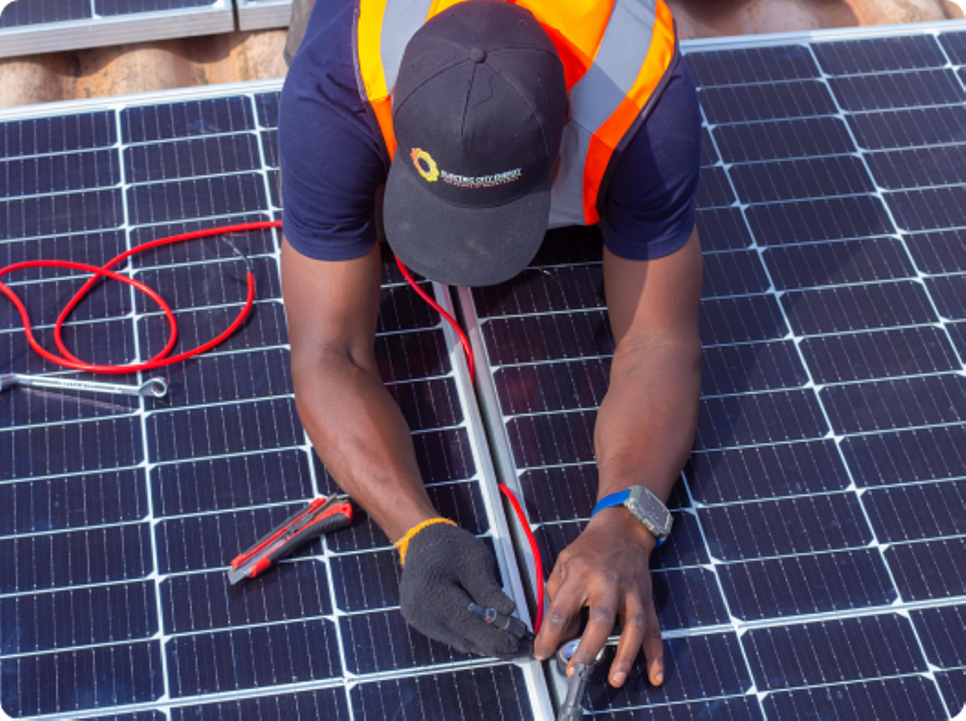 Solar installation engineer